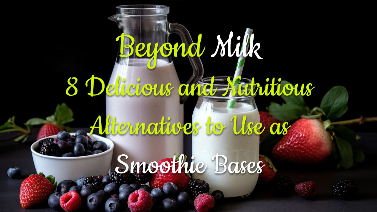 Beyond Milk alternative smoothie bases
